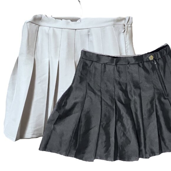 wild fable Dresses & Skirts - White and Black (pair) - Wild Fable Tennis Mini Skirt